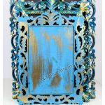 Antique Blue Mirror (3)