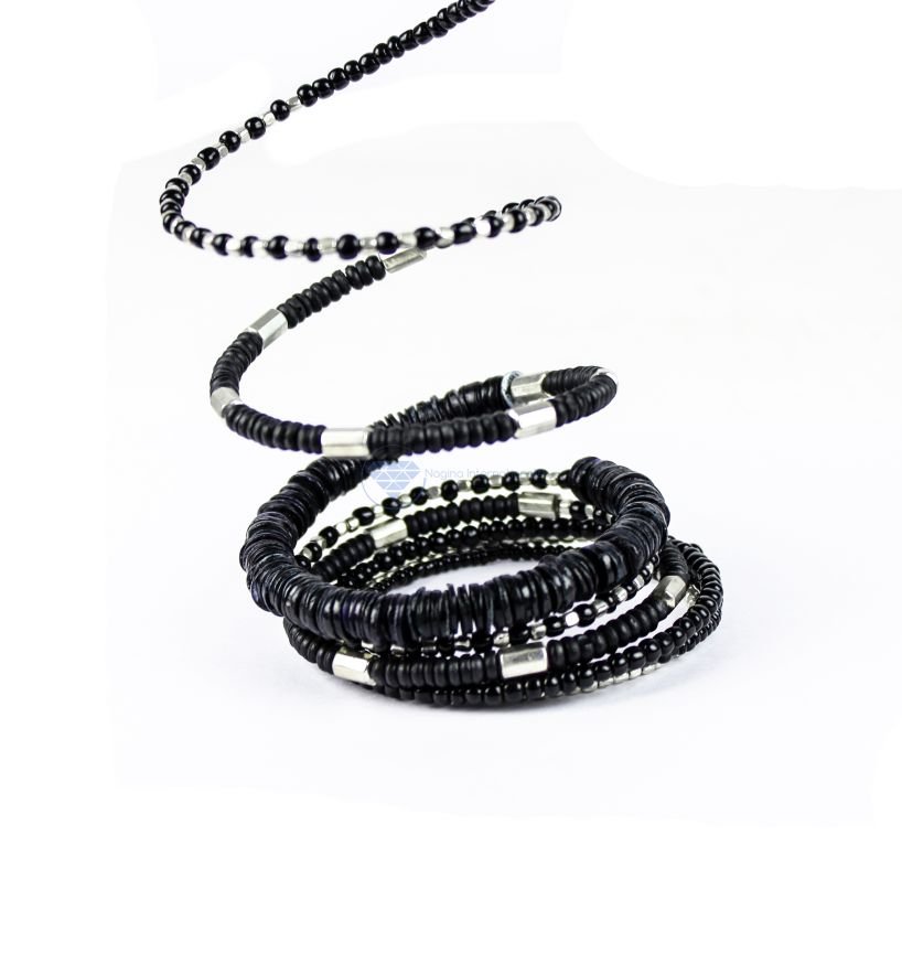 Black Bangle Bracelet (4) Black Bangle Bracelet (4)