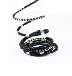 Black Bangle Bracelet (4)
