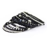 Black Bangle Bracelet (7)