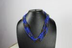 Blue Stranded Necklace (2)