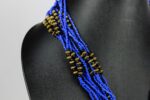 Blue Stranded Necklace (3)