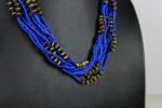 Blue Stranded Necklace (4)
