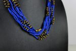 Blue Stranded Necklace (4)