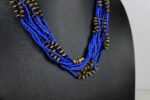 Blue Stranded Necklace (5)