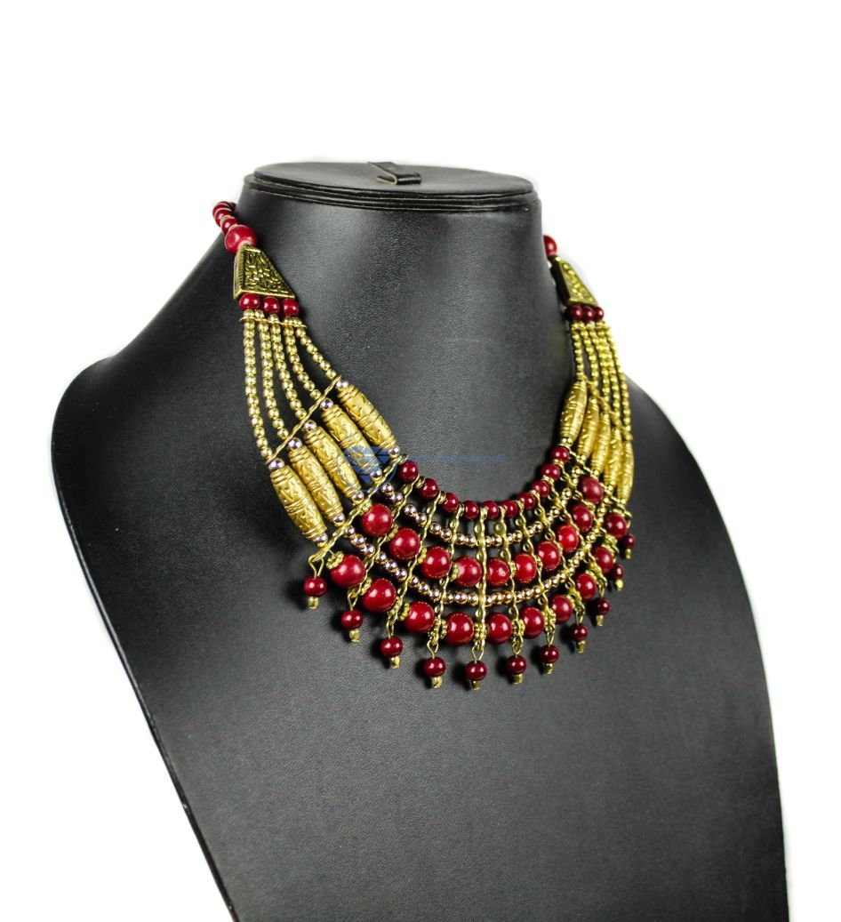 Bridal Red Necklace (3)
