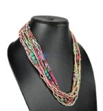 Colorful Strand Necklace (3)