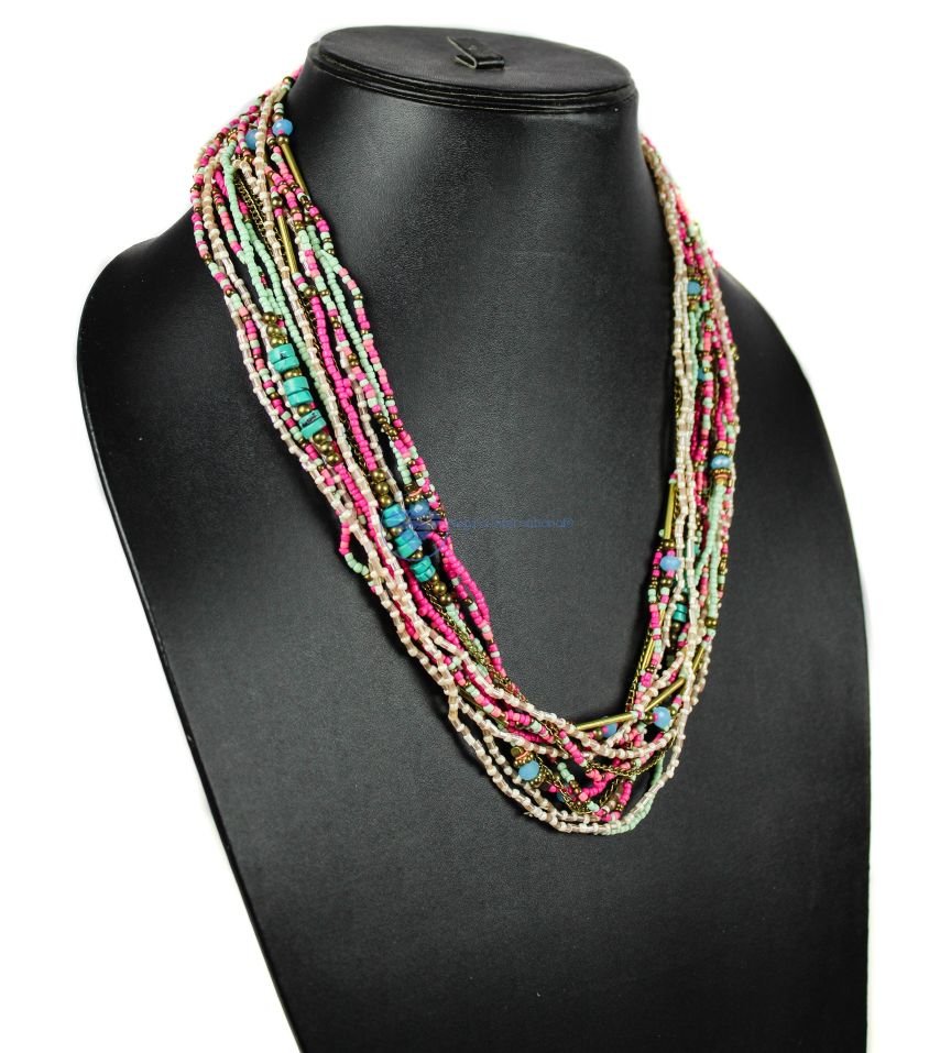 Colorful Strand Necklace (4) Colorful Strand Necklace (4)