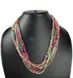 Colorful Strand Necklace (5)