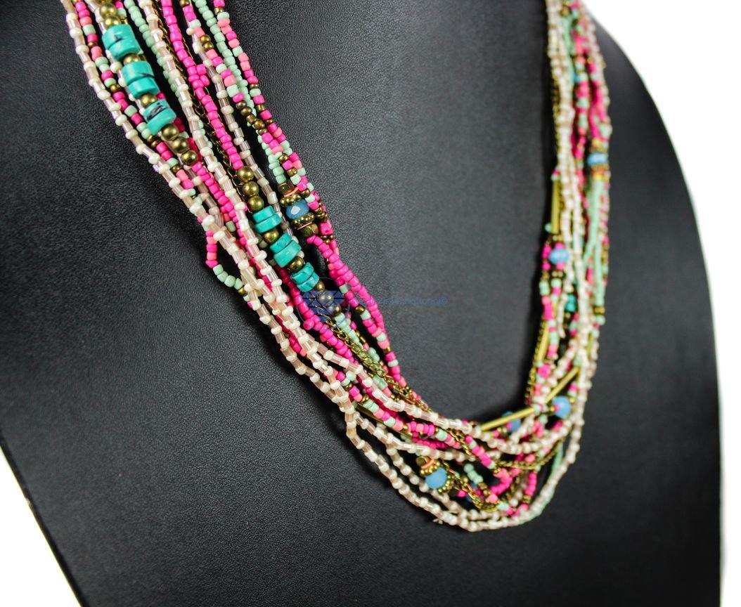 Colorful Strand Necklace (6) Colorful Strand Necklace (6)