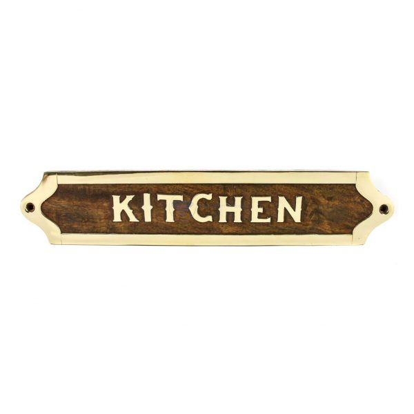 Nagina International Hand Crafted Wooden Designation & Title Name Plate | Nautical Wood Plaque & Door Sign | Captain's Maritime Nursery Home Wall Decor (Cabine)