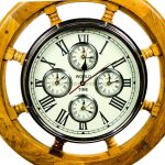 Mahogany Clock Wheel (4)