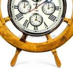Mahogany Clock Wheel (5)
