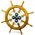 Mahogany Clock Wheel (7)