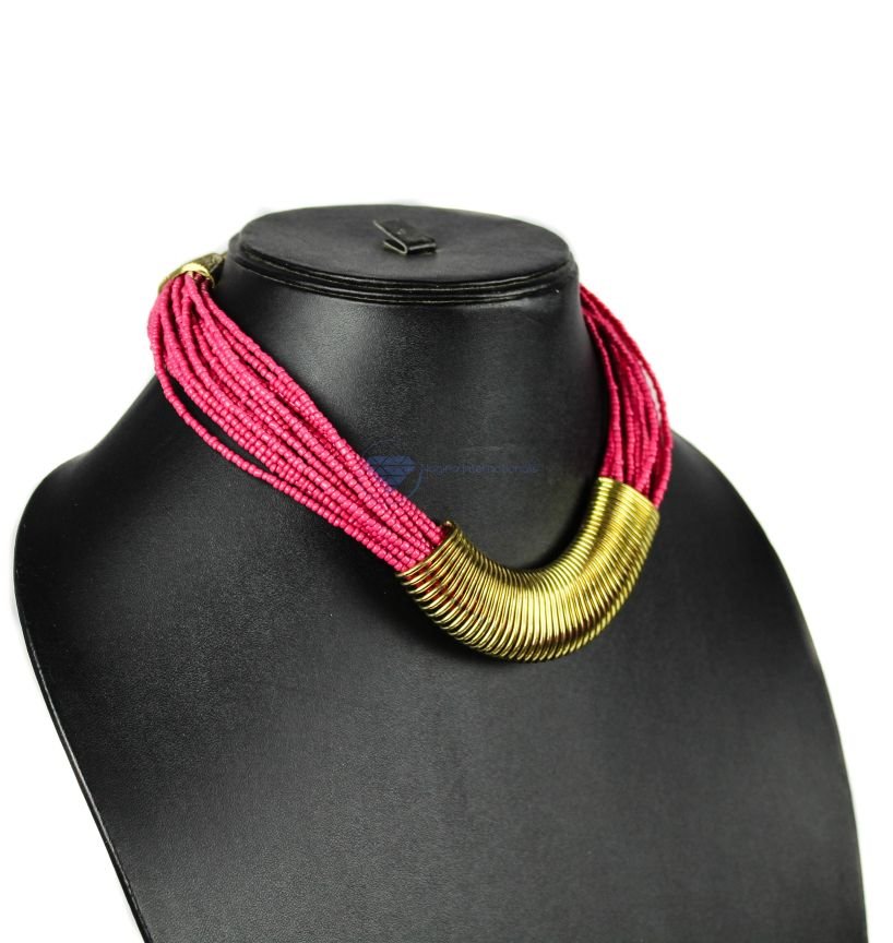 Pink Choker Nekclace (5) Pink Choker Nekclace (5)