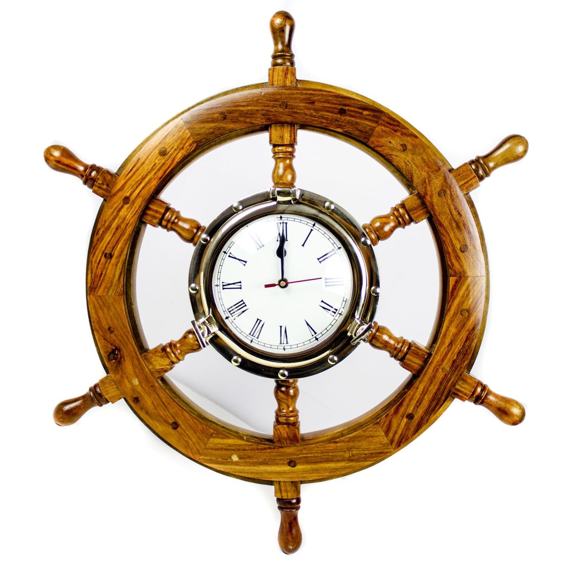 24" Rivet Porthole Clock Wheel