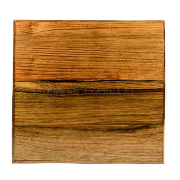 Walnut Premium Polished Hand Crafted Wooden Dinner Serving Kitchen Tray | Restaurant's Decor Wooden Platters | Nagina International