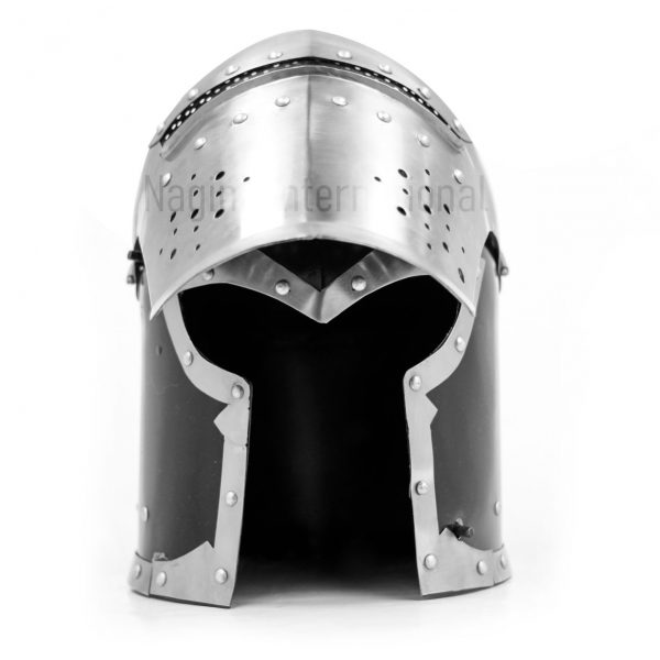 Black Medieval Helmet