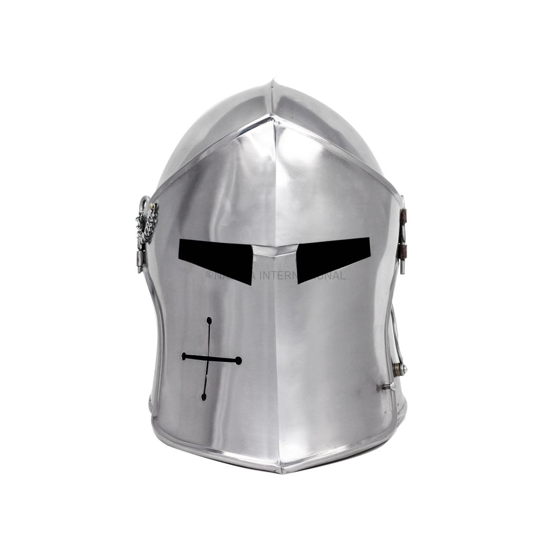 Medieval Barbuta Knight Helmet