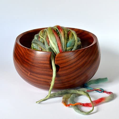 Polystone Deluxe Hand Crafted Yarn Storage Bowl | Crochet & Knitting Accessories | Nagina International (Polystone finish)