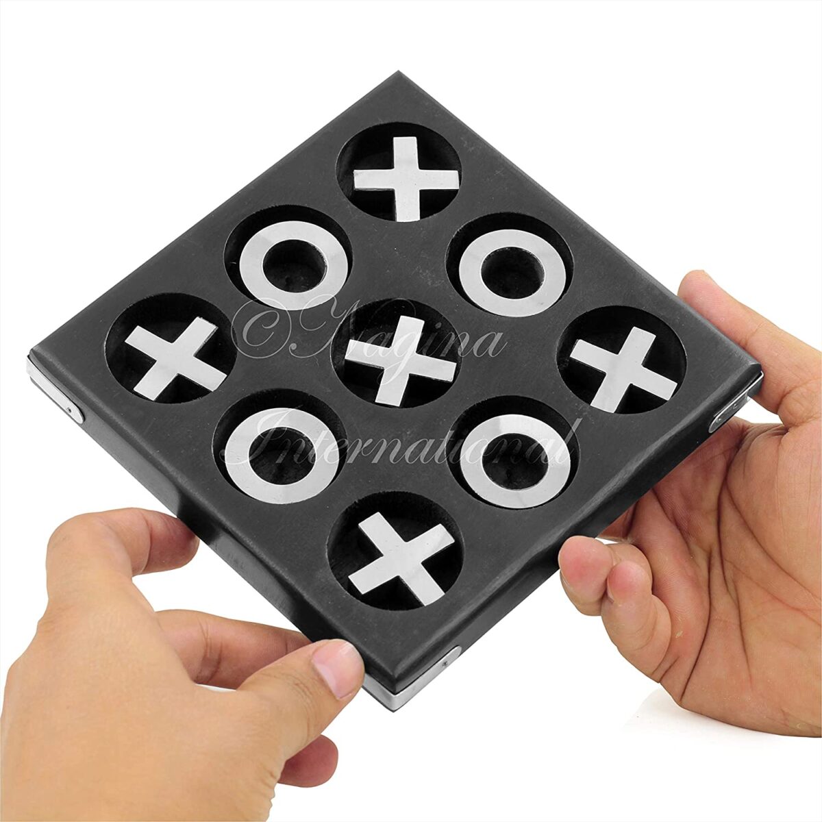 Buy Wood Tic Tac Toe - Coffee Table Puzzle (5x5) Living Room Game