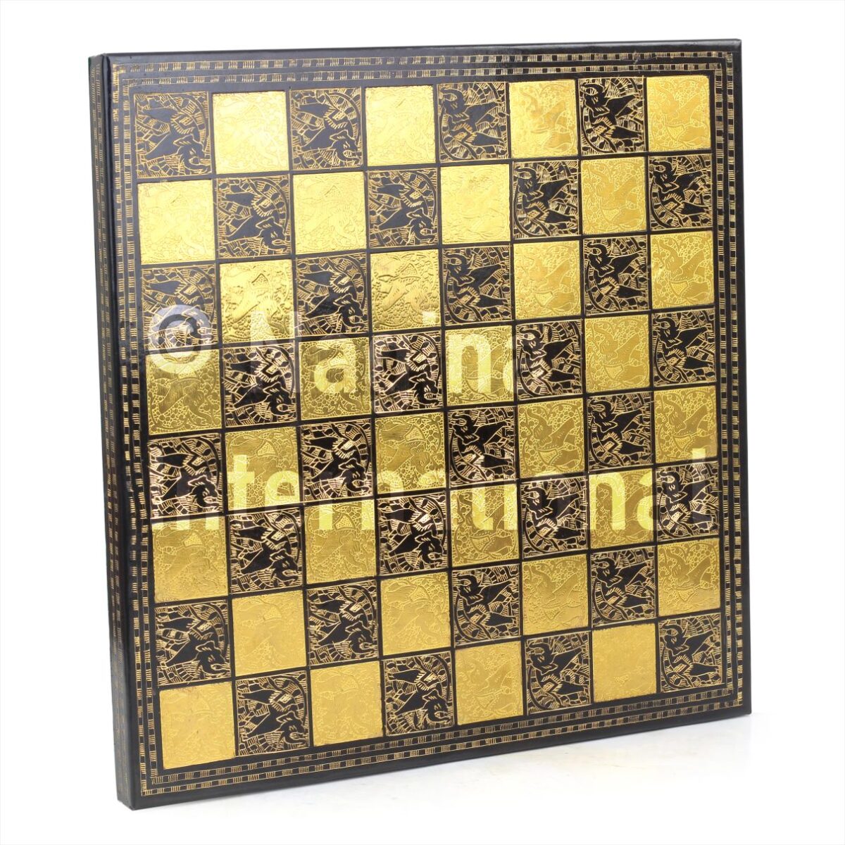 Metal Chess Pieces Gold Board Games