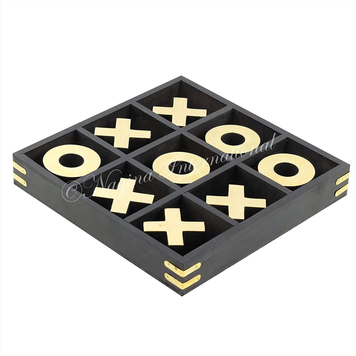 Games Tic Tac Toe Wooden Board Game, Tic Tac Toe Wood Game