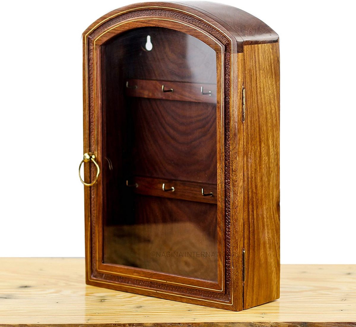 Wooden Hand Crafted Premium Decorative Beautiful Key Cabinet | Keys Box | Nautical Gifts | Nagina International
