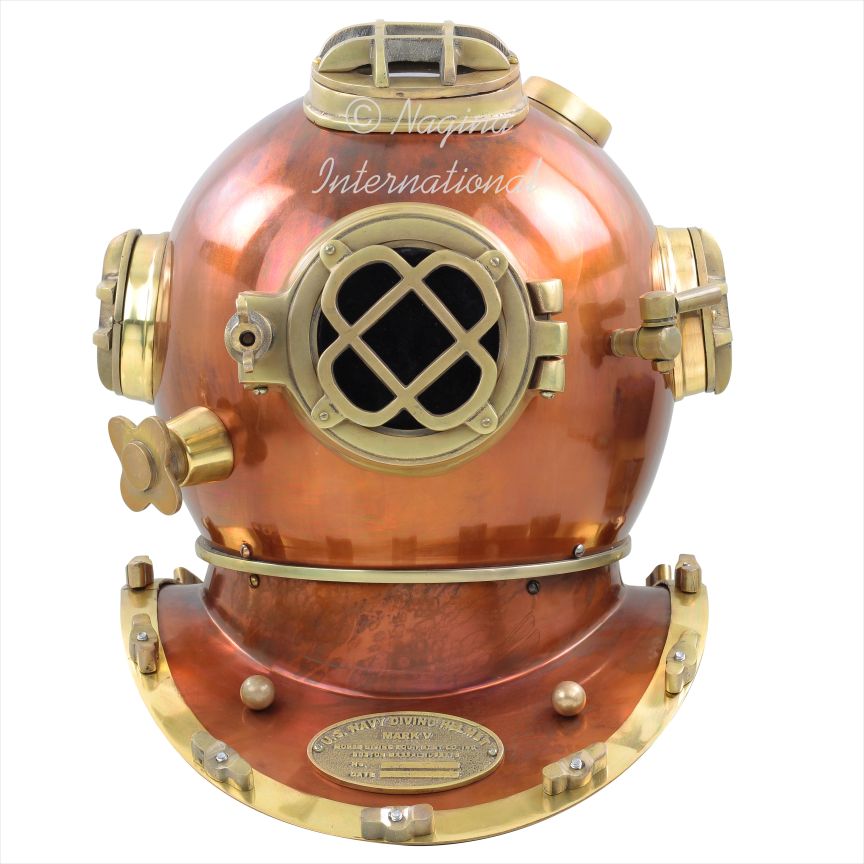 Nautical brass and copper Home Decor diving helmet Manufacturer